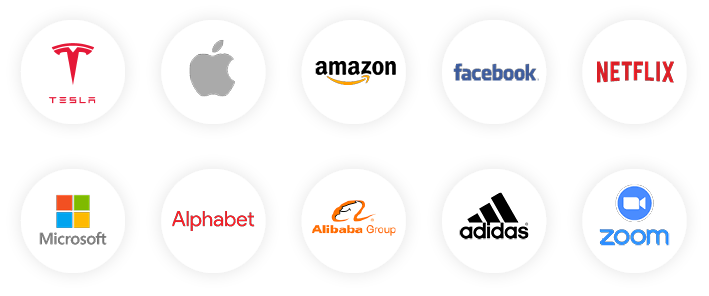 知名的美國及歐洲上市公司